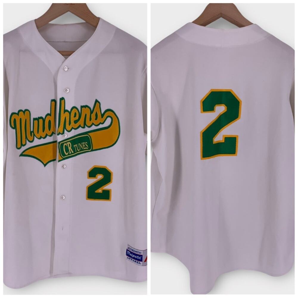Toledo MUD HENS Jersey White Majestic Men's XL-XXL Baseball MLB Minor League